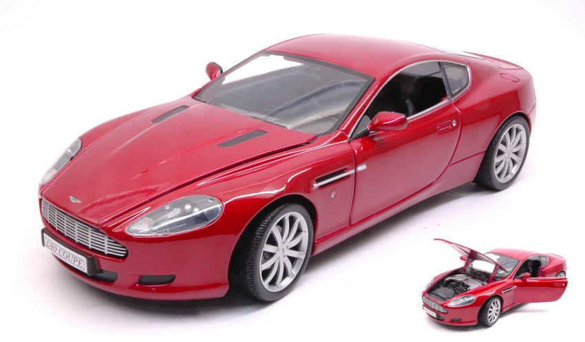 MODELLINO MotorMax ASTON MARTIN DB9 2005 RED 1:18 MODEL SCALE MTM73174R 250506