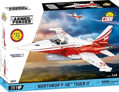 Cobi Northrop F-5E TIGER II Patrouille Suise, 1:48, 320 CV