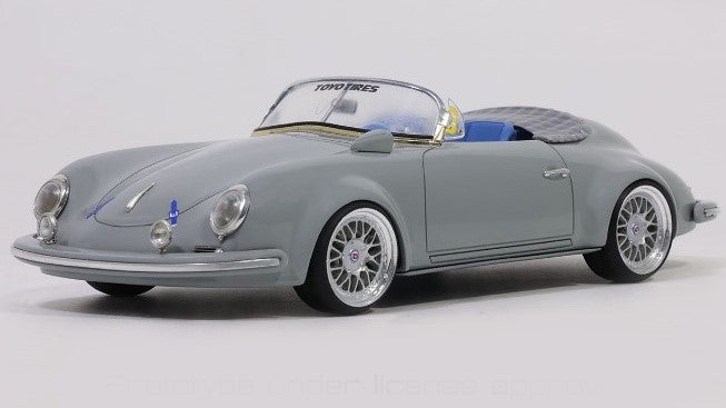 MODELLINO IN SCALA COMPATIBILE CON S-KLUB OUTLAWD SPEEDSTER (356) 2021 NARDO GREY 1:18 GT SPIRIT GT409