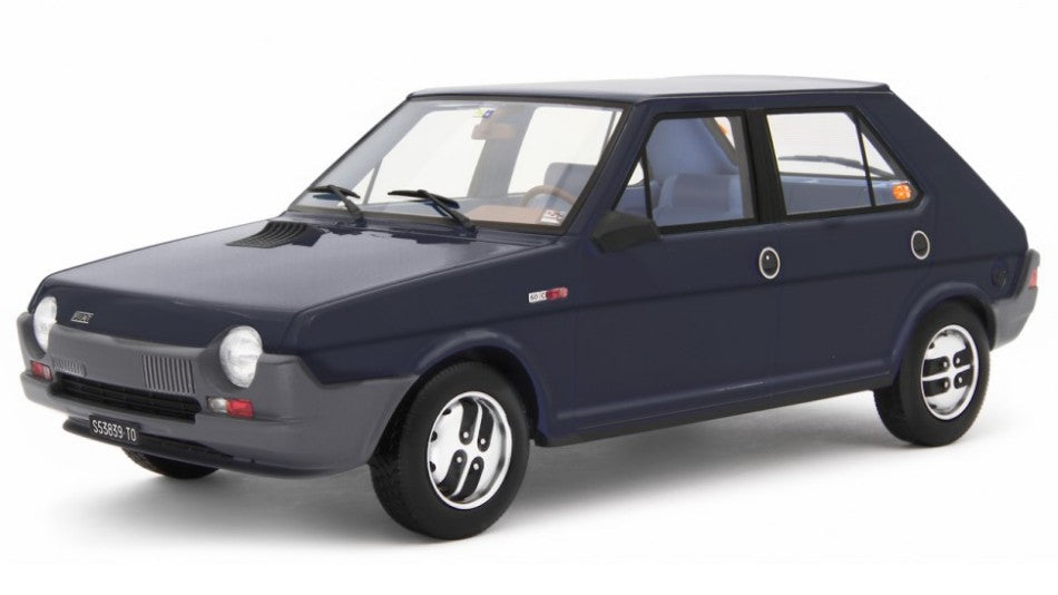 MODELLINO IN SCALA COMPATIBILE CON FIAT RITMO 60 CL 1978 BLUE 1:18 LAUDO RACING LM155H
