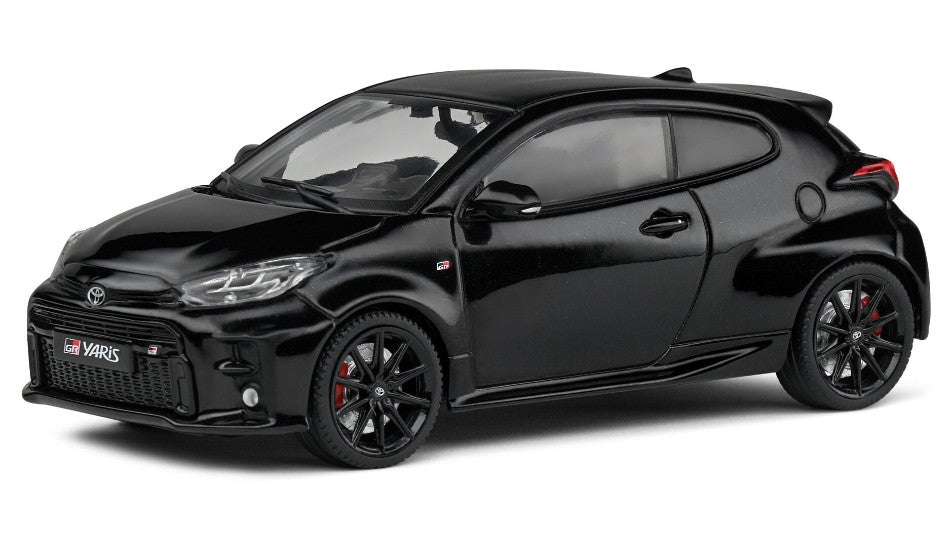 MODELLINO IN SCALA COMPATIBILE CON TOYOTA YARIS GR 2020 BLACK 1:43 SOLIDO SL4311103