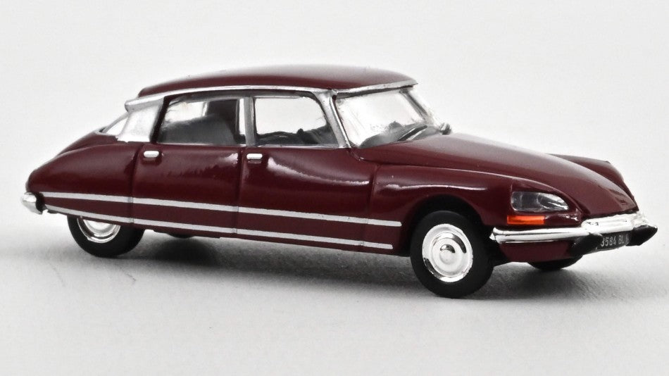 MODELLINO IN SCALA COMPATIBILE CON CITROEN DS 23 1972 GRANADA RED 1:87 NOREV NV157088