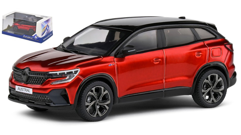 MODELLINO IN SCALA COMPATIBILE CON RENAULT AUSTRAL ALPINE 2022 RED 1:43 SOLIDO SL4305203
