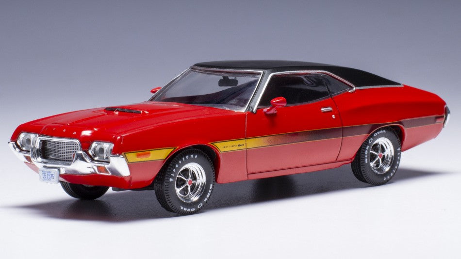 MODELLINO IN SCALA Ixo Model COMPATIBILE CON FORD GRAN TORINO SPORT 1972 RED 1:43 MODEL SCALE CLC565 241217