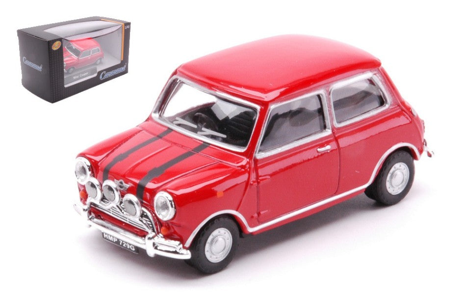 MODELLINO IN SCALA COMPATIBILE CON MINI COOPER RED 1:43 CARARAMA CA4-41351