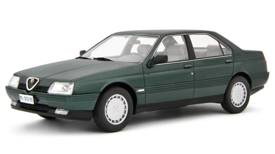 MODELLINO Laudo Racing ALFA ROMEO 164 2.0i TWIN SPARK 1987 MET.GREEN 1:18 MODEL SCALE LM183F 250506