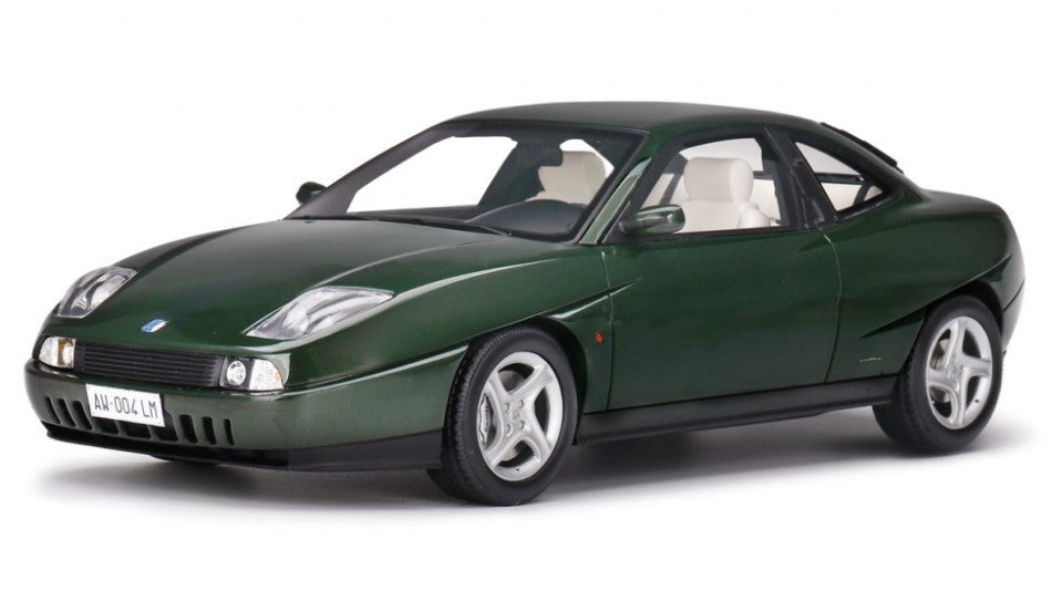 MODELLINO Laudo Racing FIAT COUPE 2.0 TURBO 20v 1996 MET.GREEN/WHITE 1:18 MODEL SCALE LM189E 250506