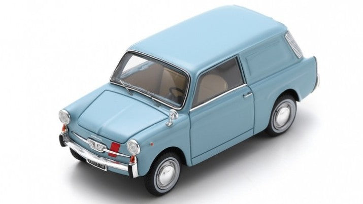 MODELLINO Schuco AUTOBIANCHI BIANCHINA FURGONCINO 1965 LIGHT BLUE (PRO.R43) 1:43 MODEL SCALE SH450933500 250506
