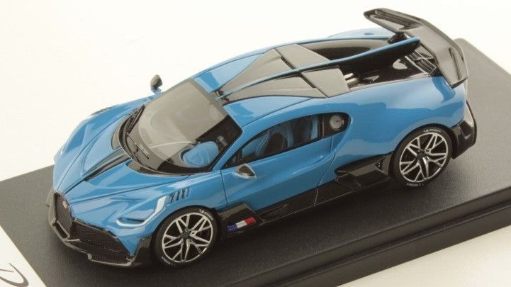 MODELLINO Looksmart BUGATTI DIVO GLOSSY FRENCH RACING BLUE  1:43 MODEL SCALE LS497D 250506