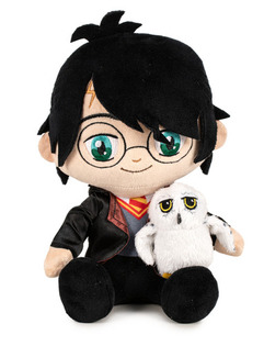 Harry Potter Harry con Edvige peluche 24 cm