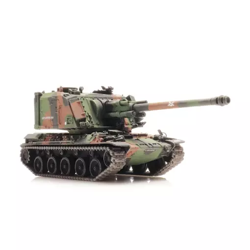Carro armato mimetico - AMX 30 AUF 1 155MM - Artitec 6870434 - Ho 1/87