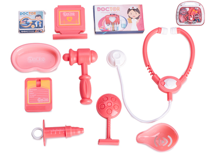 Sada dottore rosa 10 pezzi