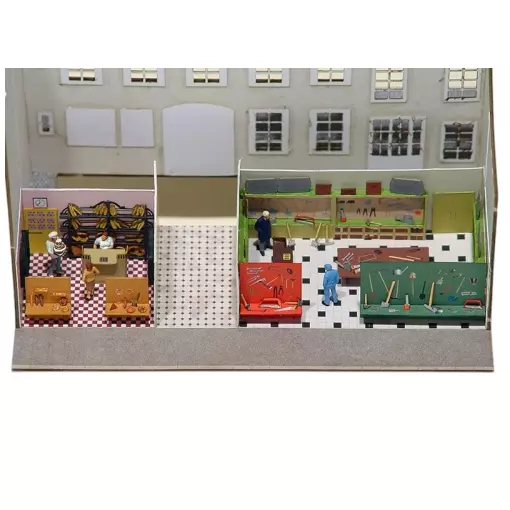 Murs et cloisons (commerces) (à découper) - Régions et Compagnies AME003 - HO 1/87