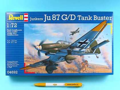 Plastic ModelKit Aereo 04692 - Junkers Ju87 G / D Tank Buster (1:72)