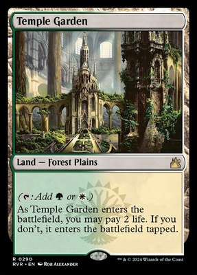 Temple Garden Ravnica Remastered      Foil