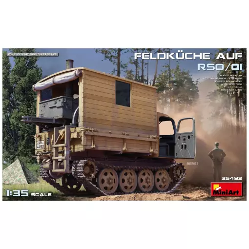 Cuisine de campagne allemande sur véhicule chenillé - MINIART 550035493 - 1/35