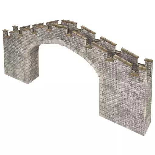 Pont du mur du château - Metcalfe PO296 - OO/HO