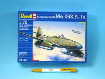 Plastic ModelKit aereo 04166 - Messerschmitt Me 262 A-la (1:72)