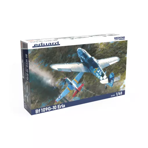 Avion de combat Allemand - BF109G-10 ERLA - Eduard Plastic Kits 84174 - 1/48