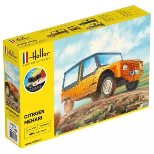Citroën Méhari 1968 - Heller 56760 - 1/24
