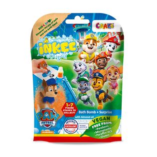 INKEE - Bomba da bagno frizzante con sorpresa - Paw Patrol