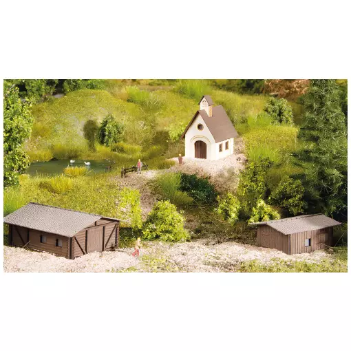 Ensemble de petits bâtiments - Noch 44315 - Z 1/220