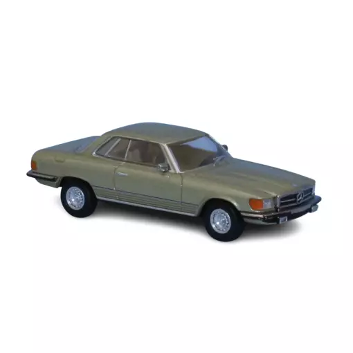 Mercedes Benz SLC ( C107 ), verde chiaro metallizzato, 1971 - PCX87 870477 - HO 1/87