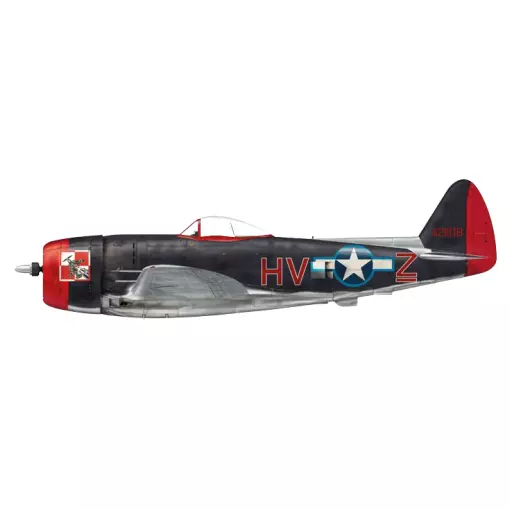 Velivoli da combattimento - Squadriglia da combattimento P-47M Thunderbolt - Hobby 2000 72045 - 1/72