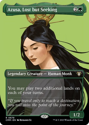 Azusa, Lost but Seeking Commander Masters