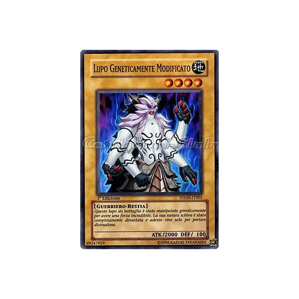 STON-IT001 Lupo Geneticamente Modificato super rara 1a Edizione (IT)  -PLAYED-