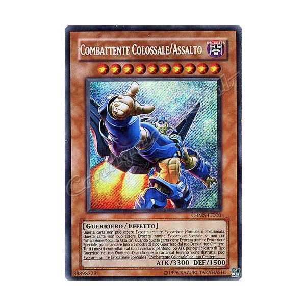 CRMS-IT000 Combattente Colossale/Assalto rara segreta Unlimited (IT)  -PLAYED-
