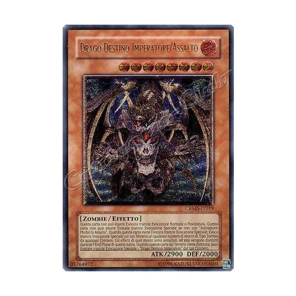 CRMS-IT019 Drago Destino Imperatore/Assalto rara ultimate Unlimited (IT)  -GOOD-
