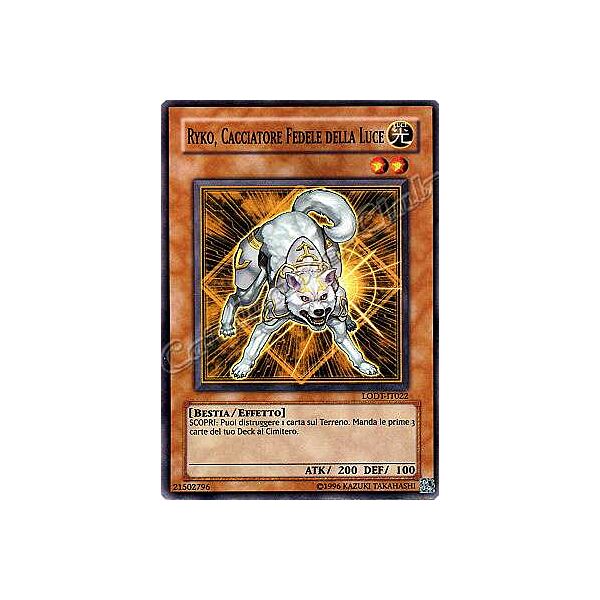LODT-IT022 Ryko, Cacciatore Fedele della Luce super rara Unlimited (IT)  -PLAYED-