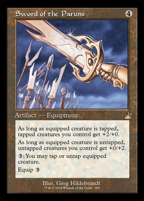 Sword of the Paruns Ravnica Remastered      Foil