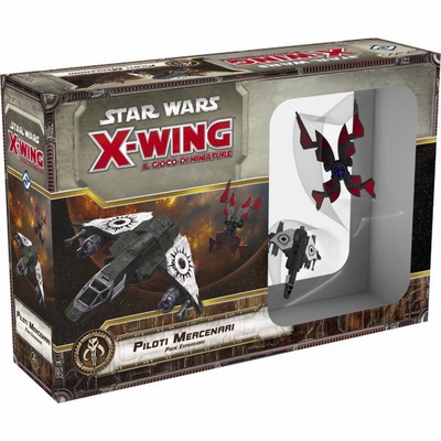 STAR WARS X-WING : PILOTI MERCENARI Miniatura Gioco da Tavolo