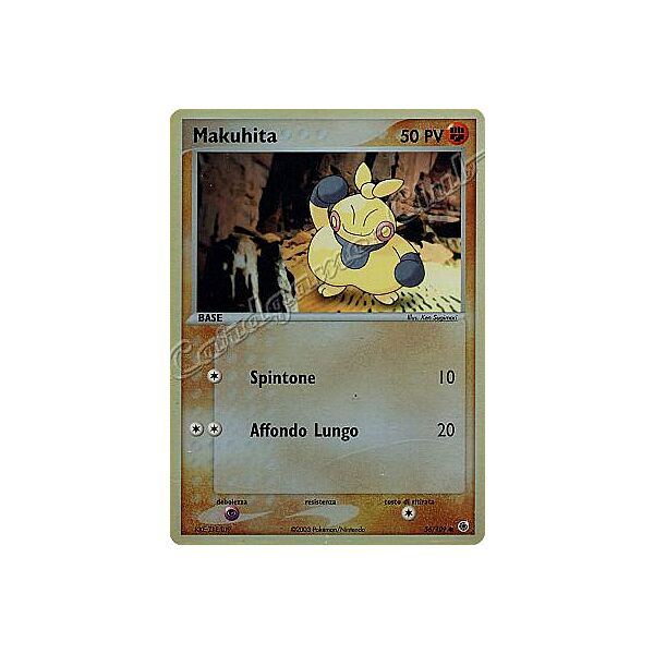 056 / 109 Makuhita G-25 comune foil reverse (IT)  -PLAYED-