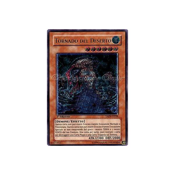 TAEV-IT034 Tornado del Deserto rara ultimate 1a Edizione (IT)  -GOOD-
