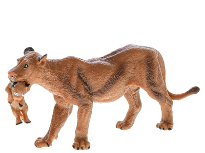 Zoolandia sinistra con un cucciolo di 13 cm