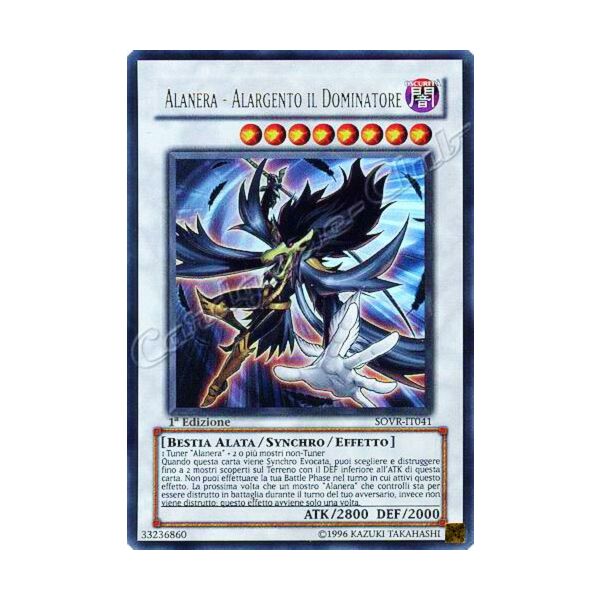 SOVR-IT041 Alanera - Alargento il Dominatore ultra rara 1a Edizione (IT)  -PLAYED-