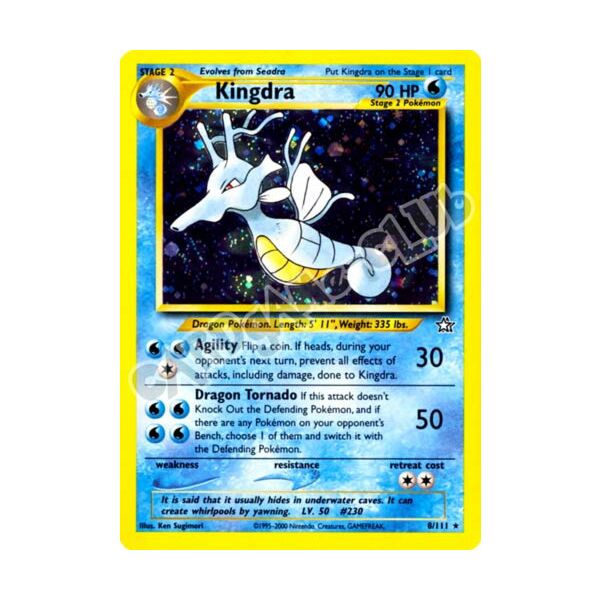 008 / 111 Kingdra rara foil unlimited (EN) -PLAYED-