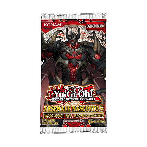 Arsenale Nascosto 5: Invasione del Brancoacciaio 1a edizione busta 5 carte (IT)