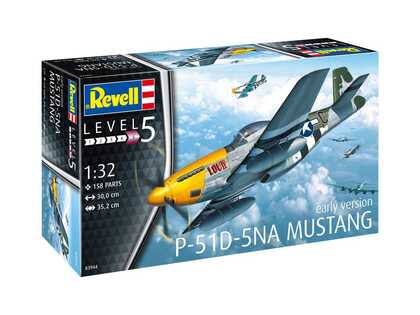 Plastic ModelKit aereo 03944 - P-51D-5NA Mustang (1:32)