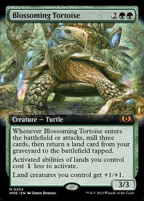 Blossoming Tortoise Wilds of Eldraine      Foil