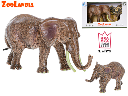 Zoolandia elefante con cucciolo