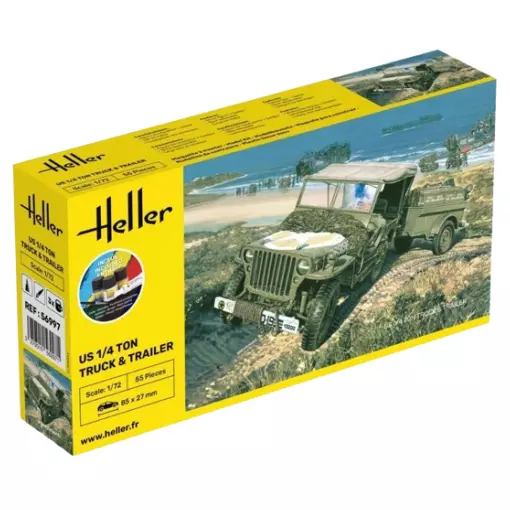 Camion e rimorchi US 1/4 - Heller 56997 - 1/72