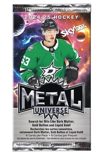 2024-25 Upper Deck Skybox Metal Universe Hockey Blaster pacchetto