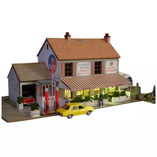 Restaurant “Les Routiers” “La Bonne Étape” - Régions et Compagnies QUA019 - HO 1/87