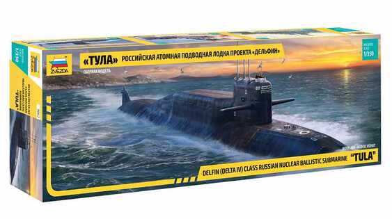 Model Kit sottomarino 9062 - Sottomarino "Tula" Delfin / Delta IV Class (1: 350)