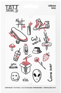 TATTonMe Tatuaggi temporanei impermeabili In città mix
