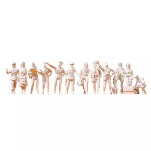 Pilotes de l'US AIR FORCE - Preiser 72502 - 1/72